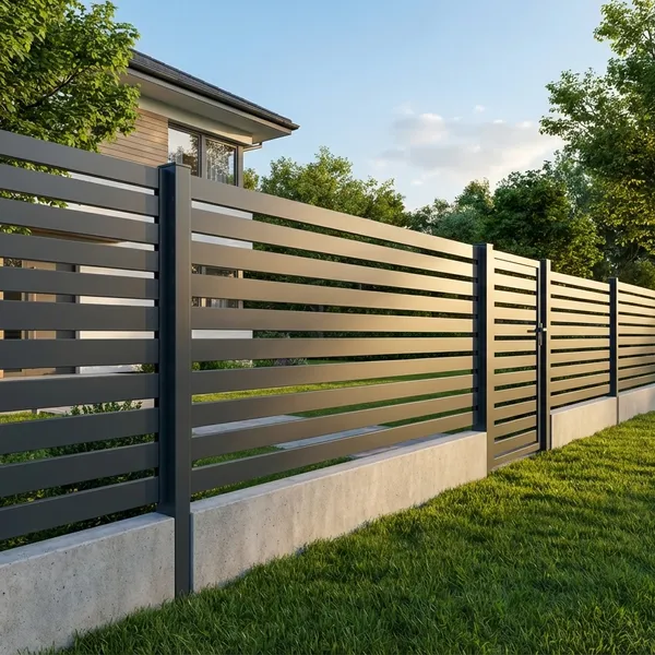 Aluminiumzaun, Bezirk Deutschlandsberg