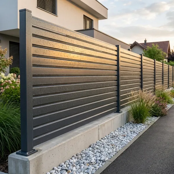 Einfriedung Aluminium, Nova Steel