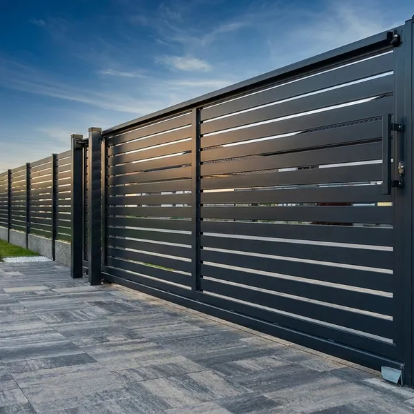 Schiebetor mit Automatik — Nova Steel GmbH